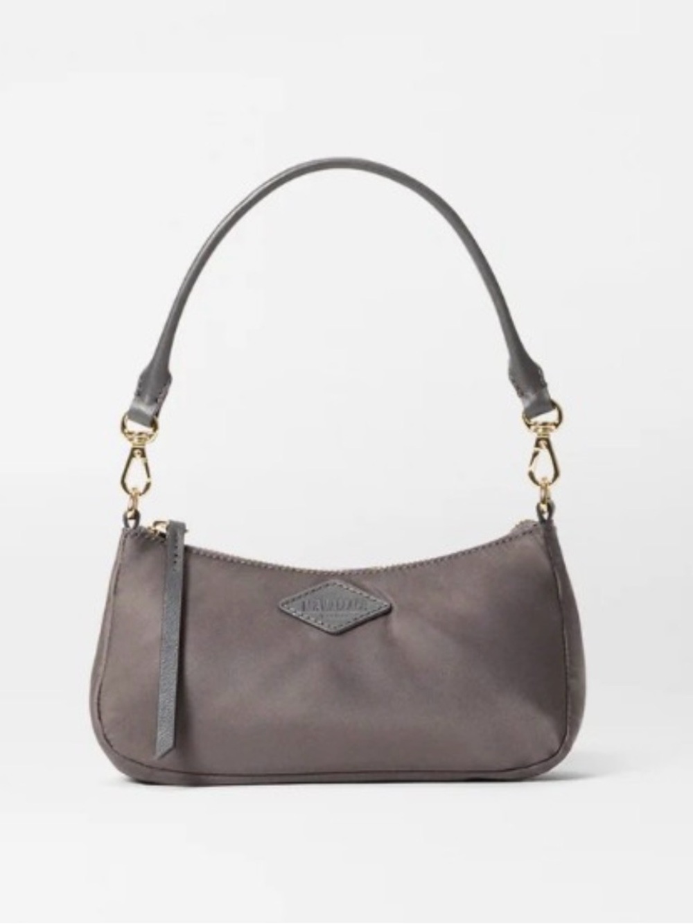 NWT MZ Wallace Nylon Mini Chelsea Shoulder Purse in Magnet
